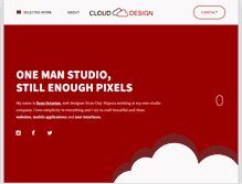 Tablet Screenshot of cloudesign.ro